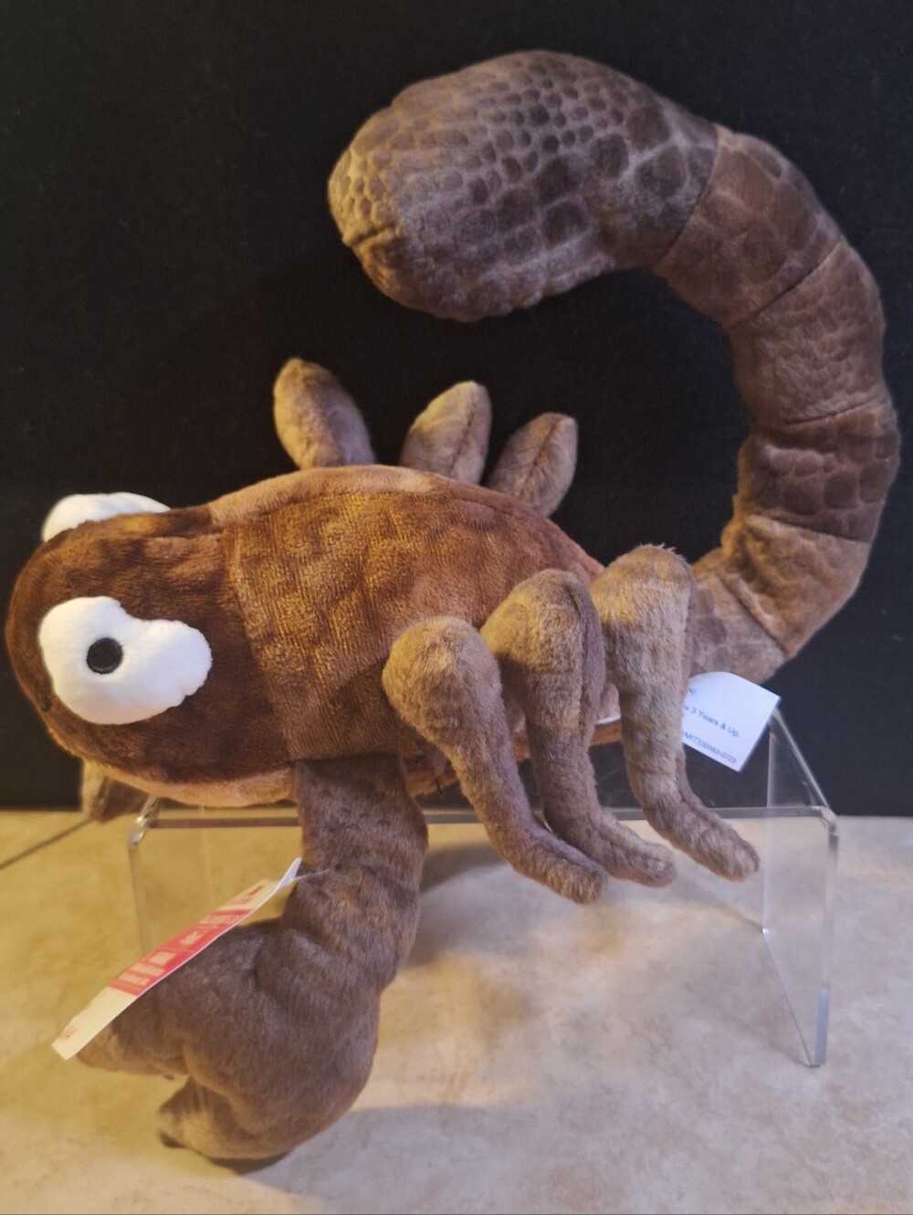 Scorpion Plush Brown Scorpion Plush Stinger 2023 Walmart Legs 9" Desert